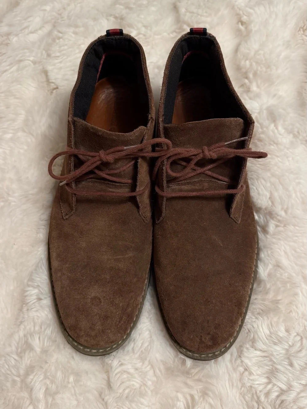 Timberland Men’s Anti-Fatigue Brown Suede Chukka Ankle Boots Comfort Casual 9.5M